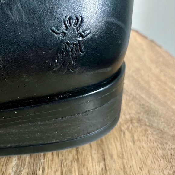 Fly London Black/ Navy Lace Up Ankle Boots Size 41 - Picture 5 of 11